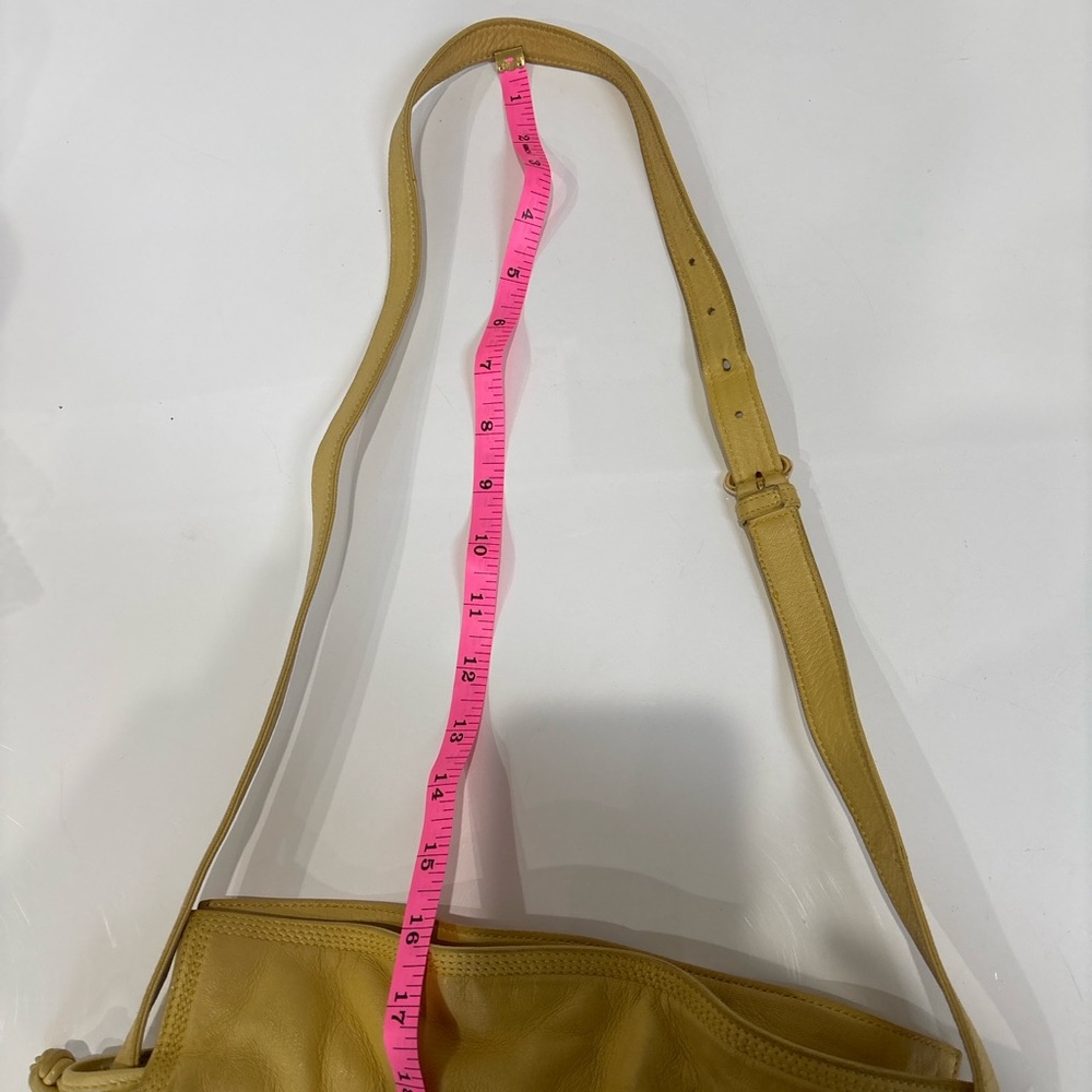 Loewe Yellow Nappa Drawstring Bucket Bag Anagram – Flamenco Style - Picture 6 of 16